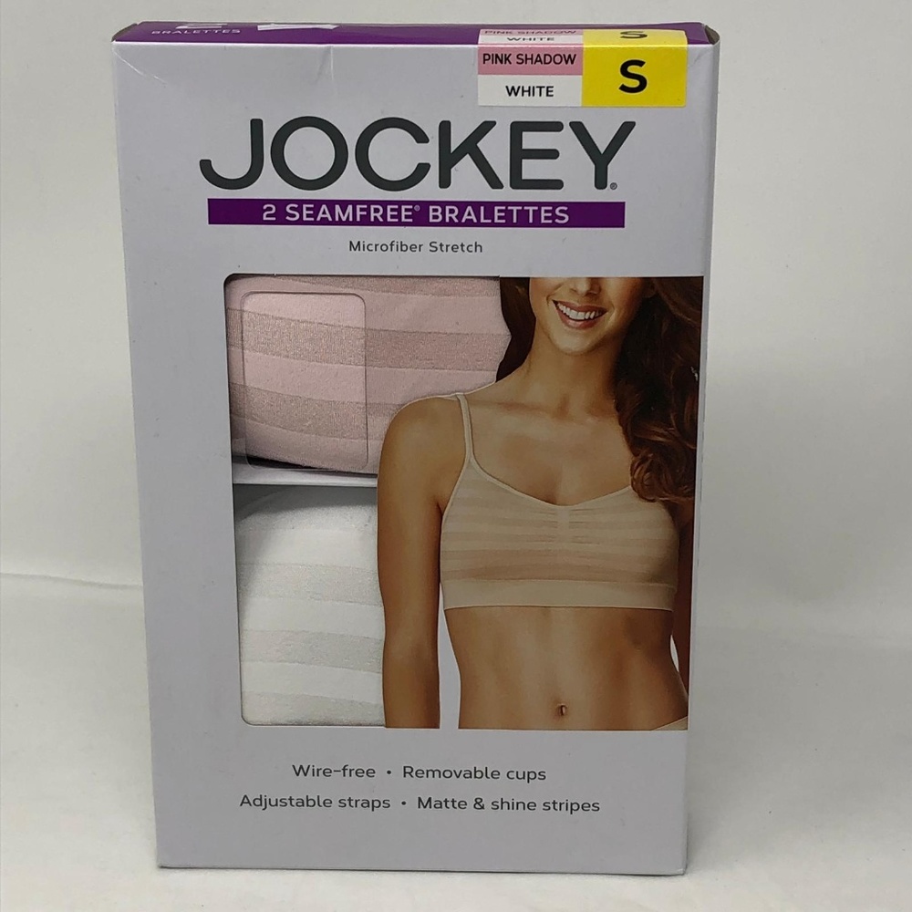 Jockey Women's  Micro Seamfree Cami Strap Bralette - Picture 2 of 4